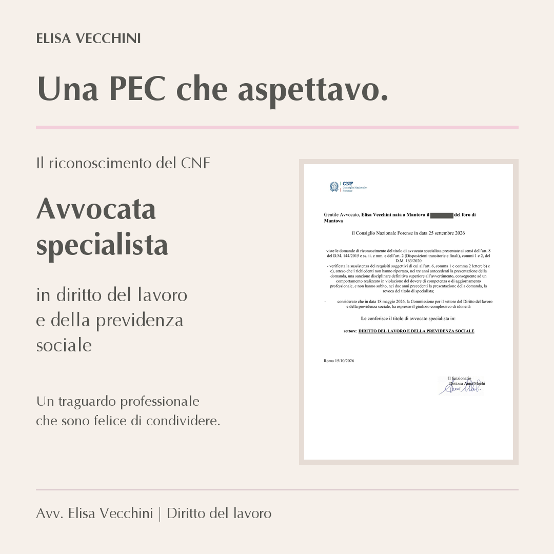 Comunicazione del CNF sul conferimento a